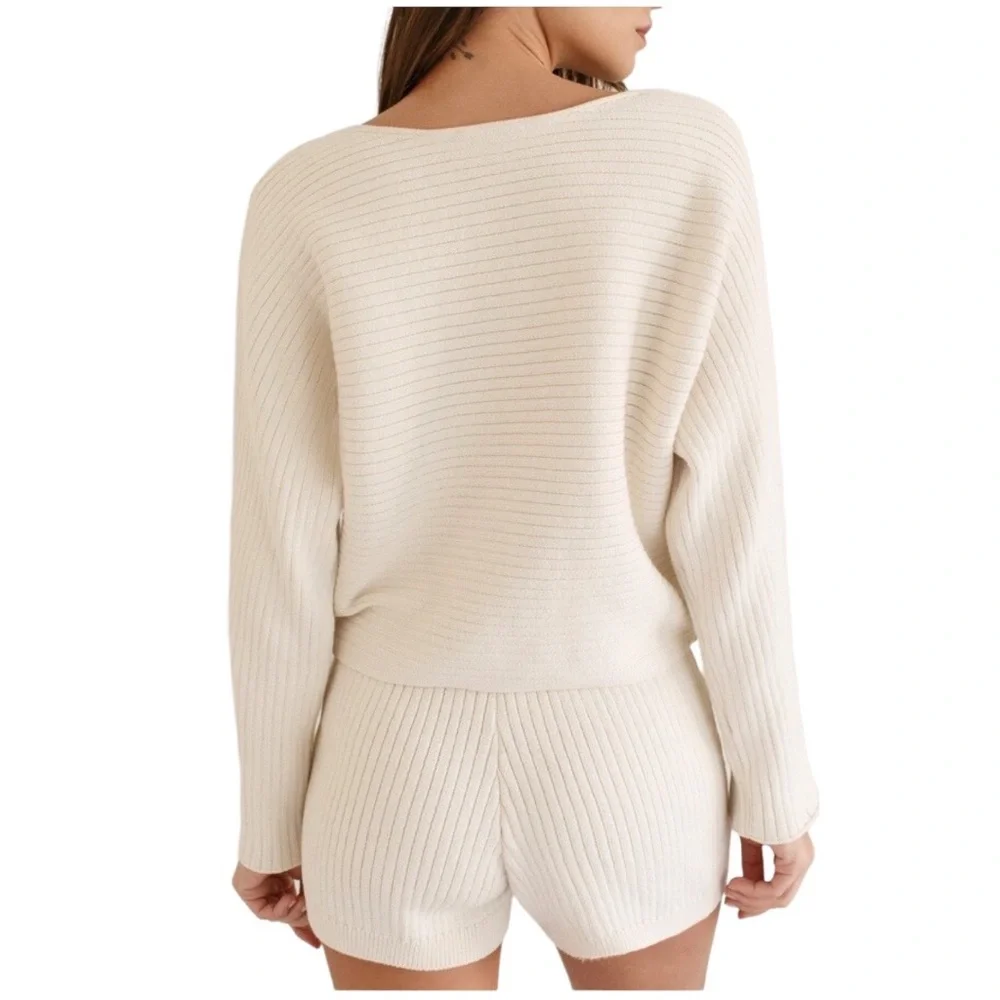 REFORMATION Cort Ribbed Shorts - Picture 3 of 11